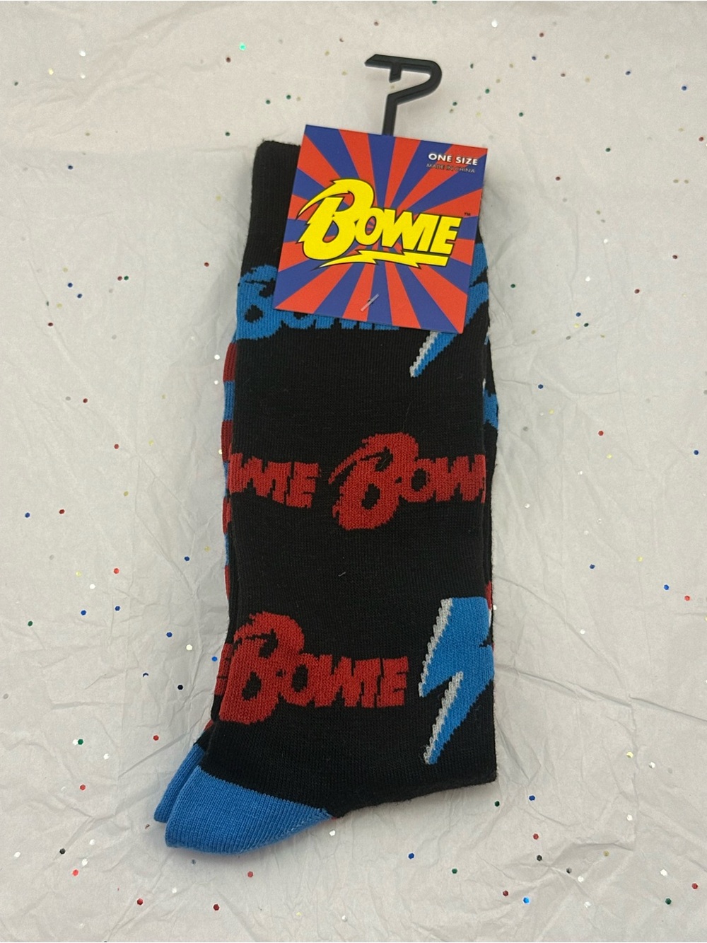Bowie Crew Socks